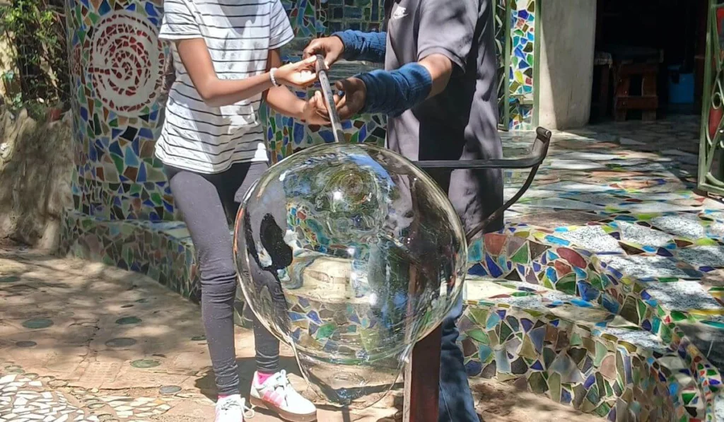 glassblowing at Kitengela Glass